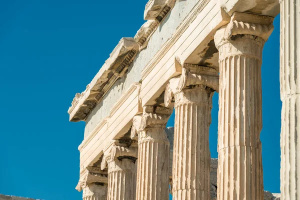 Cariatide Tempio Eretteo Acropoli Atene Grecia — Foto Stock