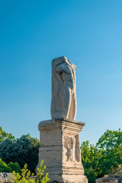 Réplicas Modernas Monumentos Funerarios Kerameikos Atenas Grecia —  Fotos de Stock