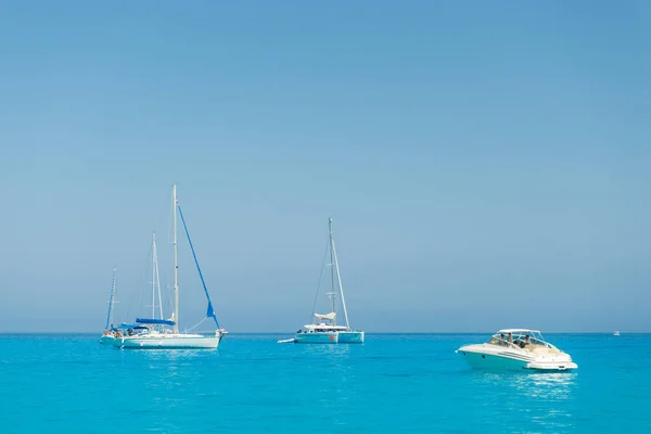 Marina Con Barche Zante Grecia — Foto Stock