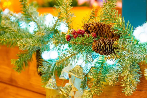 Decoração festiva de Natal para a casa — Fotografia de Stock