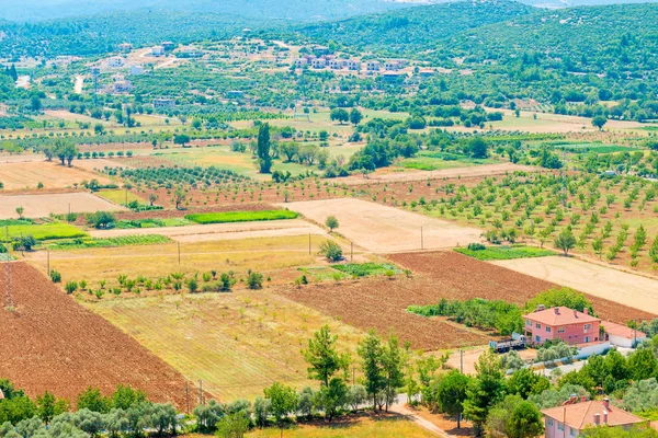 Terreni arati lisci per l'agricoltura — Foto Stock