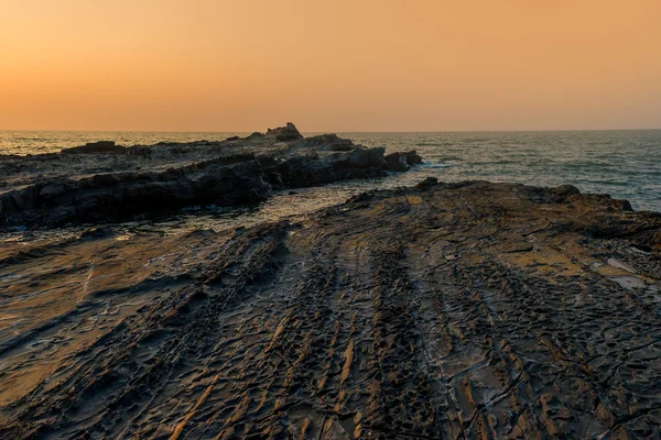 Die Oberfläche von Lava und Wasser — Stockfoto