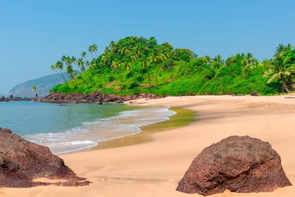 Perfekta beach för rekreation. mycket vackert landskap — Stockfoto