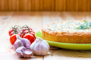 lezzetli bir kek için malzemeler