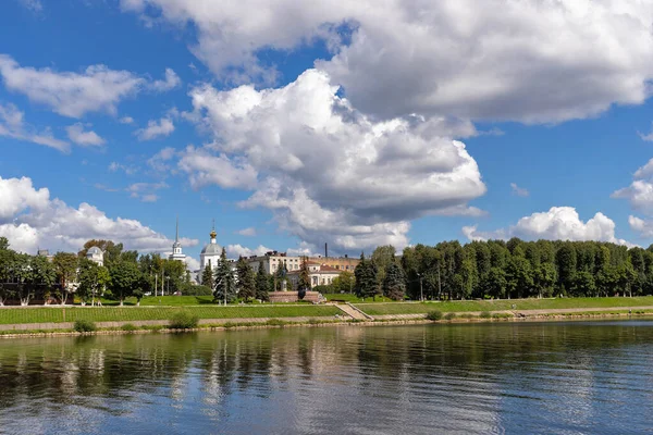 Twer Region Tver Spaziergang Entlang Der Wolga Ansichten Der Alten — Stockfoto