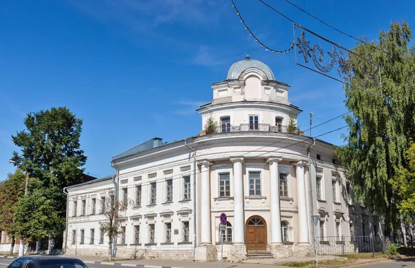 Twer Historisches Gebäude Das Haus Des Kaufmanns Subchaninow Hälfte Des — Stockfoto