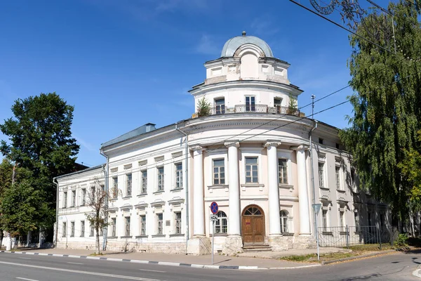 Tver Historická Budova Dům Kupce Zubchaninova Polovina Století Památník Raného — Stock fotografie