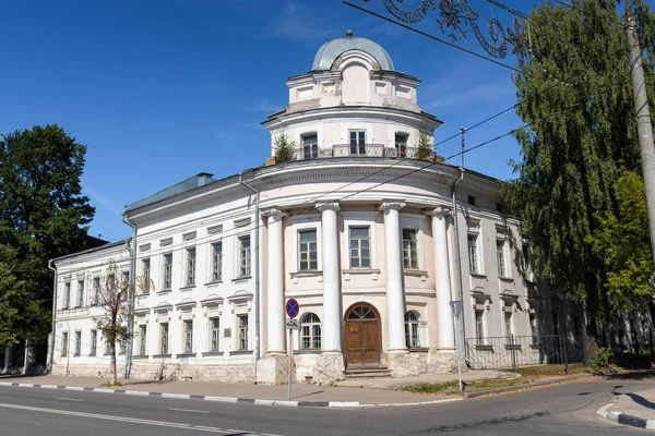 Tver Historická Budova Dům Kupce Zubchaninova Polovina Století Památník Raného — Stock fotografie