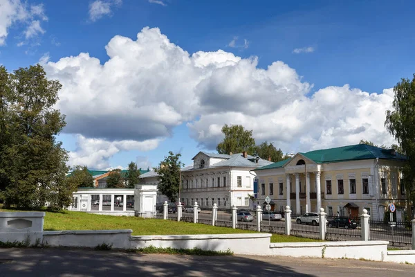 Kostroma Sebuah Bangunan Bersejarah Jalan Tchaikovsky Abad Hari Musim Panas — Stok Foto