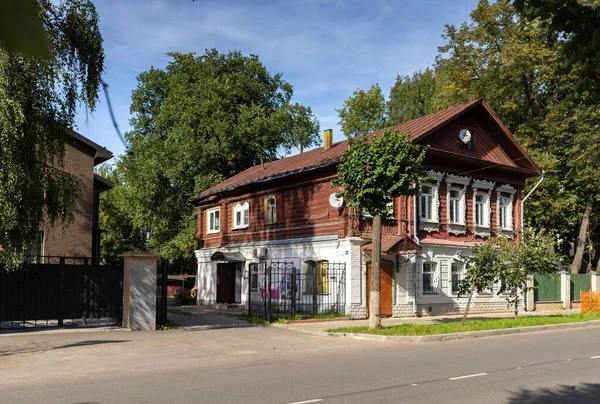 Kostroma Edifici Storici Sulla Strada Shagova Mariinskaya Inizio Del Secolo — Foto Stock