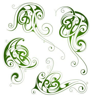 çiçek tasarım öğeleri