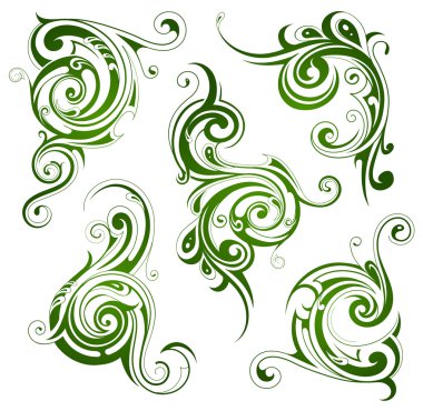 çiçek tasarım öğeleri