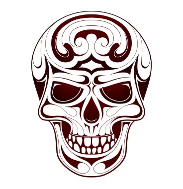 Kafatası kafa dövme