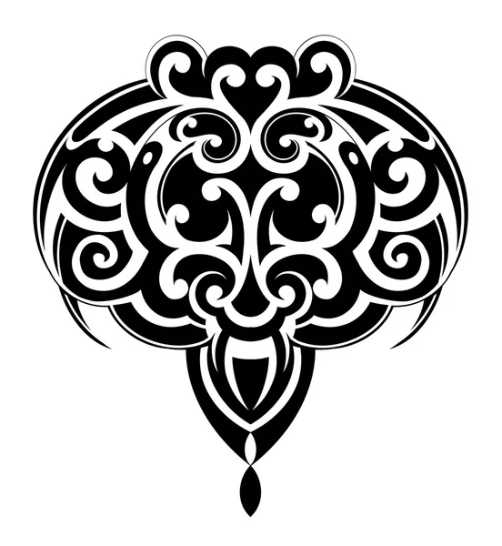 Maori tatoeage vorm — Stockvector