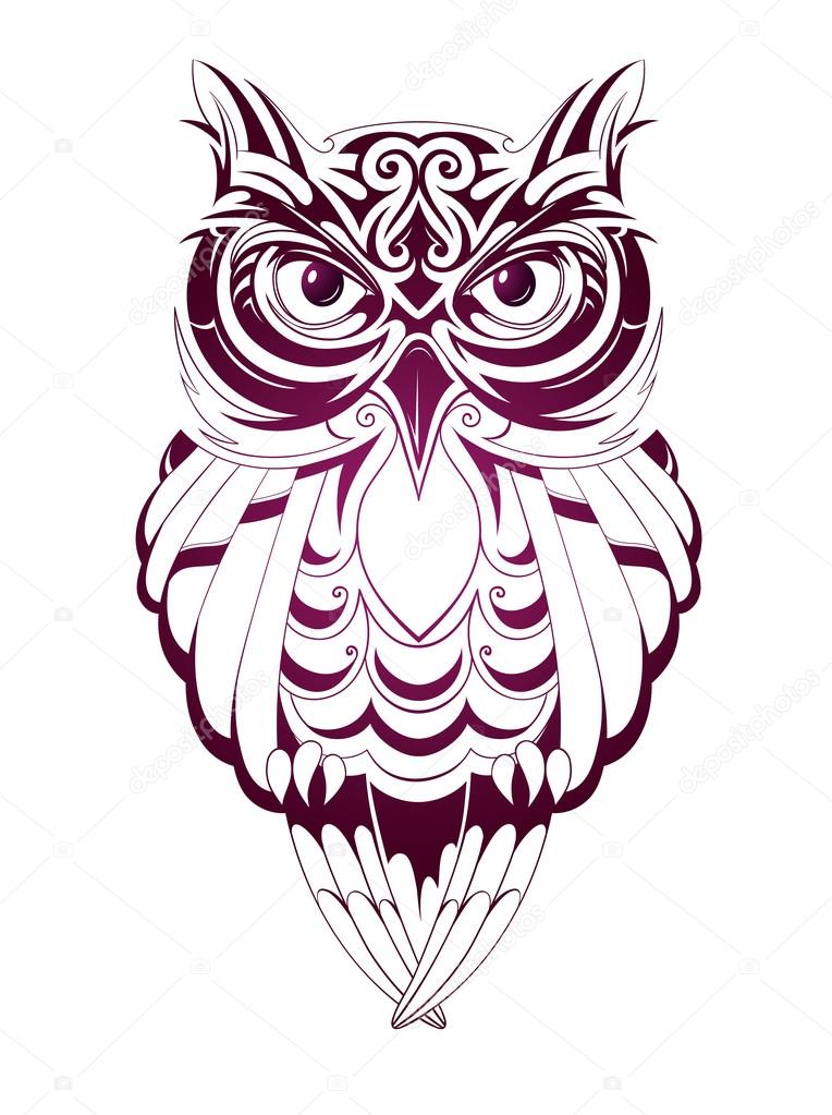 Owl tattoo