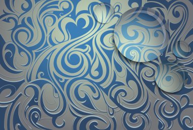 Dekoratif zemin yüzeyi damla ile