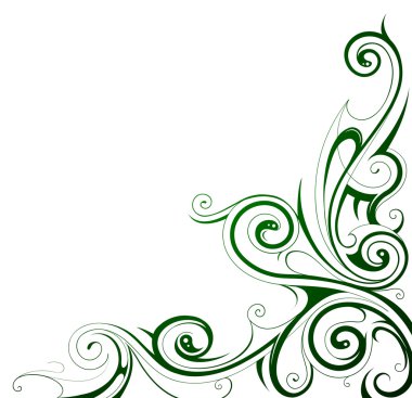 Çiçek tarzı çerçeve kenarlığı