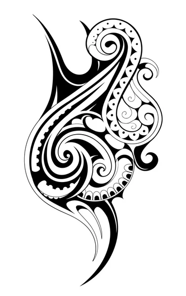 Tatouage de style tribal — Image vectorielle