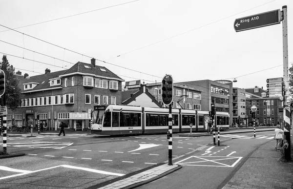 Det Här Nederländerna Juni 2021 Vackra Fasader Den Gamla Holländska — Stockfoto