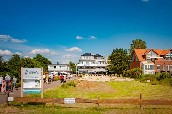 BOHMTE, ALEMANIA. JUNIO 27, 2021 Parque Natural de Dammer. — Foto de Stock