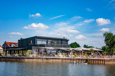 BOHMTE, ALMANLIK. 27 Haziran 2021 Dammer Doğal Parkı. İngiliz Yat Kulübü