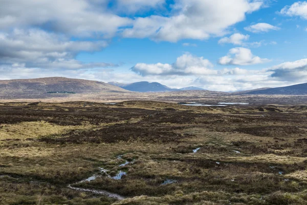 Scottish Highlands with Clouds — Stock Photo, Image