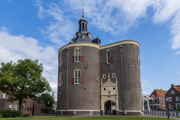 Drommedaris en Enkuizen en Holanda — Foto de Stock