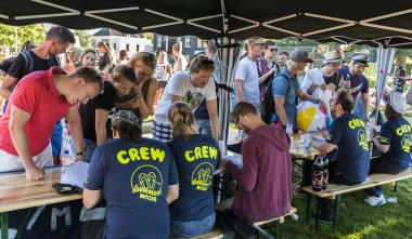 Kauçuk tekne misyonu, Utrecht, Hollanda