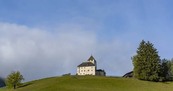 Museum Ladin Ciastel Tor Kasteel San Martino Badia Sudtirol Italië — Stockfoto