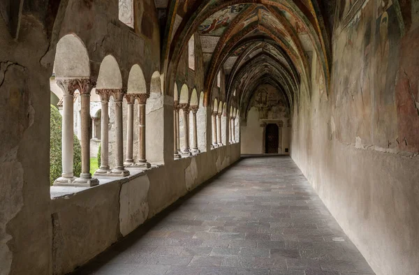 Brixen Italy October 2020 Monastery Paintings Fresco Cathedral Brixen Roman — Stock Photo, Image