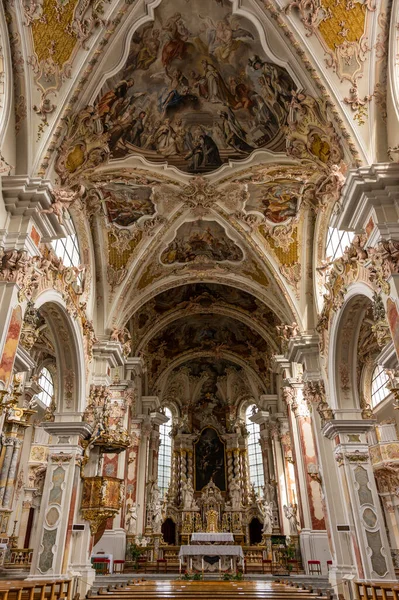 Brixen Italië Oktober 2020 Interieur Van Stiftskirche Unserer Lieben Frau — Stockfoto