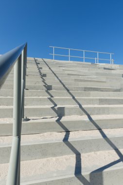 Beton Merdiven Küpeşte ile