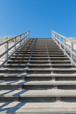plaj giriş swooden merdiven