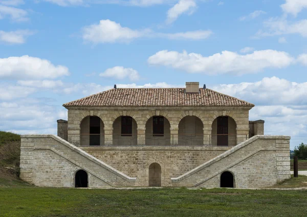 Fortyfikacja Cussac-Fort Médoc Francji — Zdjęcie stockowe