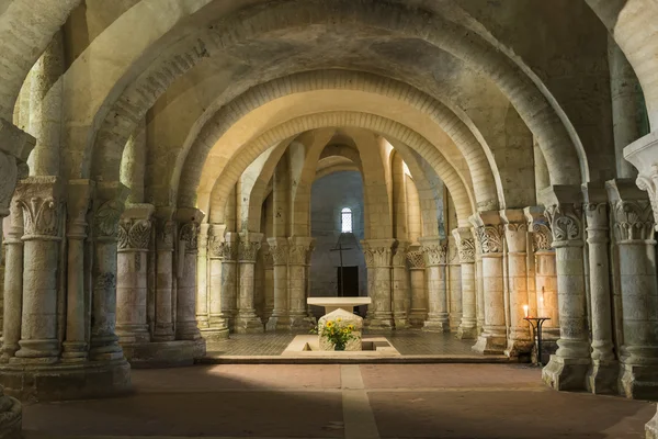 Crypt in Saintes France — Stock Photo, Image