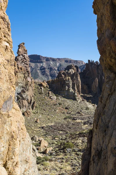 Stenar i nationalparken El Teide — Stockfoto