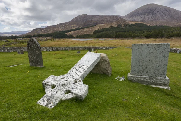 Cemitério loch cill chriosd — Fotografia de Stock