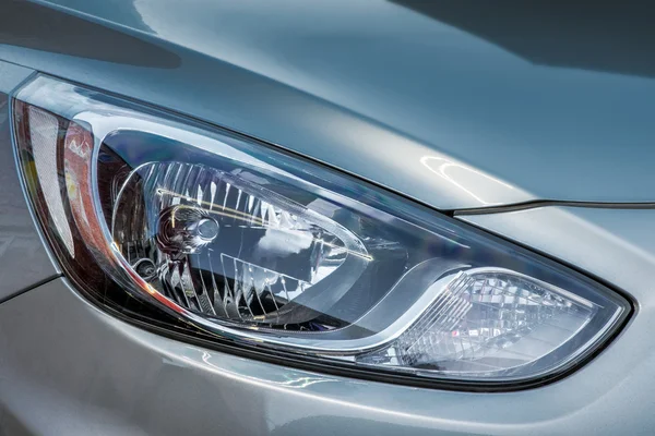 Close-up of headlights of a car — Stock Photo, Image