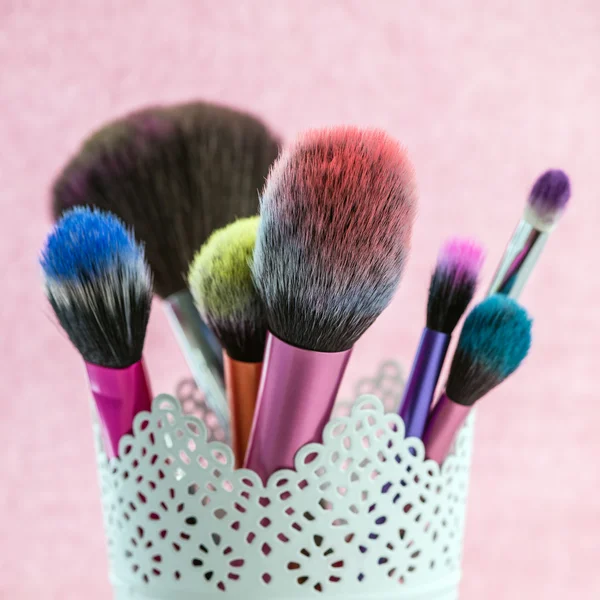 Professionelle Make-up-Pinsel — Stockfoto