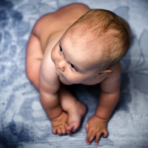 The child in the bathroom — Stock Photo, Image