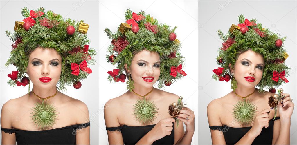 Christmas Hairstyles for Girls - K4 Fashion