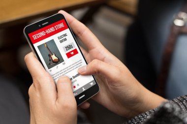 smartphone ile ikinci el Web sitesi