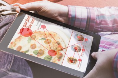 göz takip gıda web tablet