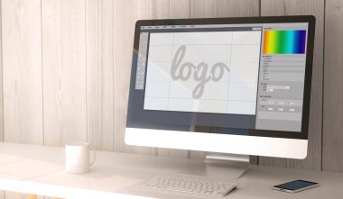 Masaüstü bilgisayar grafik tasarım