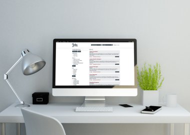 Modern temiz çalışma alanı