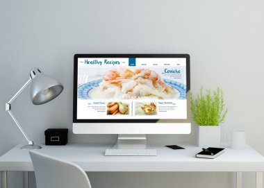 Modern temiz çalışma alanı