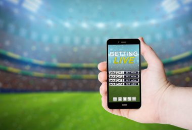 Erkek el holding smartphone