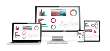 duyarlı iş grafikleri cihazlarla