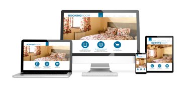 rezervasyon Oda yanıt veren Web sitesi tasarımı