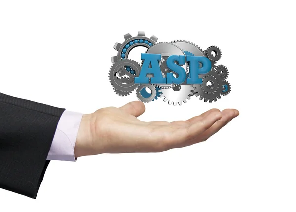 Asp businessman — Stock Photo, Image